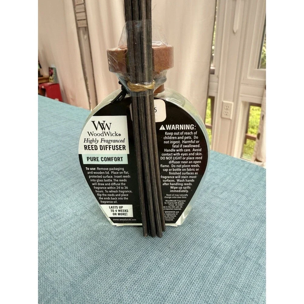 Wood Wick Pure Comfort RARE Reed Oil Diffuser by WoodWick NEW